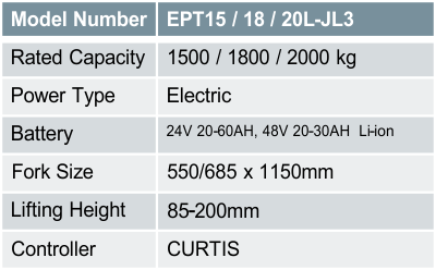 EPT15 / 18 / 20L-JL3